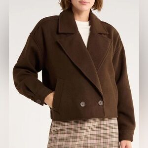 BUY NOW AND SAVE FOR FALL!! NWOT Steve Madden brown waist coat size large